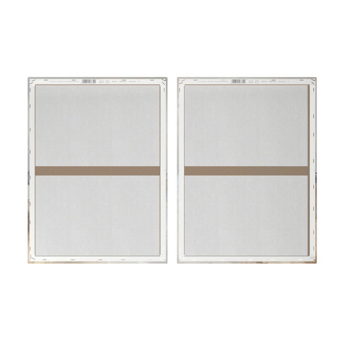 SADA OBRAZOV BREEZE - viacfarebná, Basics, drevo/textil (50/70cm)