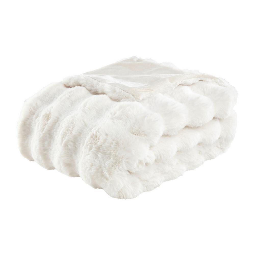 Kožušinová deka Bella,130/180cm,prírodné farby