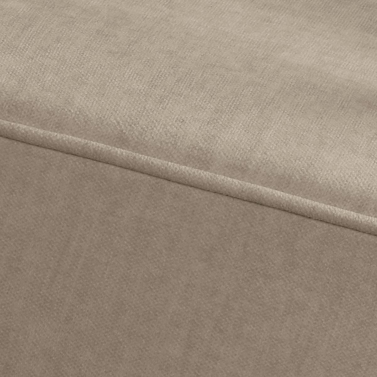 Schlafsofa Laura Taupe, B: 218cm - Taupe/Braun, Design, Textil (218/74/91cm) - P & B