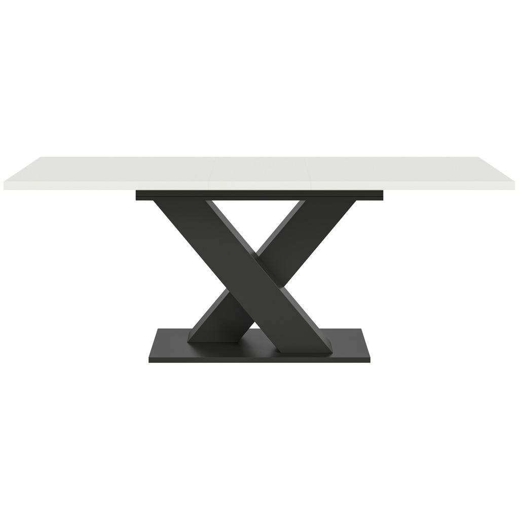 Ausziehtisch Marlon 150 Az Grau/Weiß Auf 190cm ausziehbar