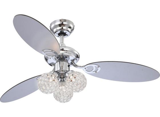 Deckenventilator Dalia - Silberfarben/Graphitfarben, MODERN, Holz/Kunststoff (105/39,5cm) Deckenventilator Dalia - Silberfarben/Graphitfarben, MODERN, Holz/Kunststoff (105/39,5cm)
