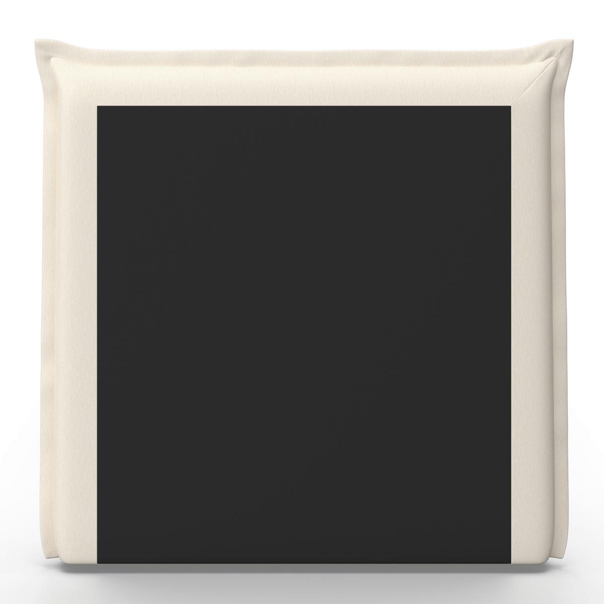 Boxspringová postel POLO 90x200, krémová - černá/slonovinová, Moderní, dřevo/textil (90/200cm) - Bessagi Home