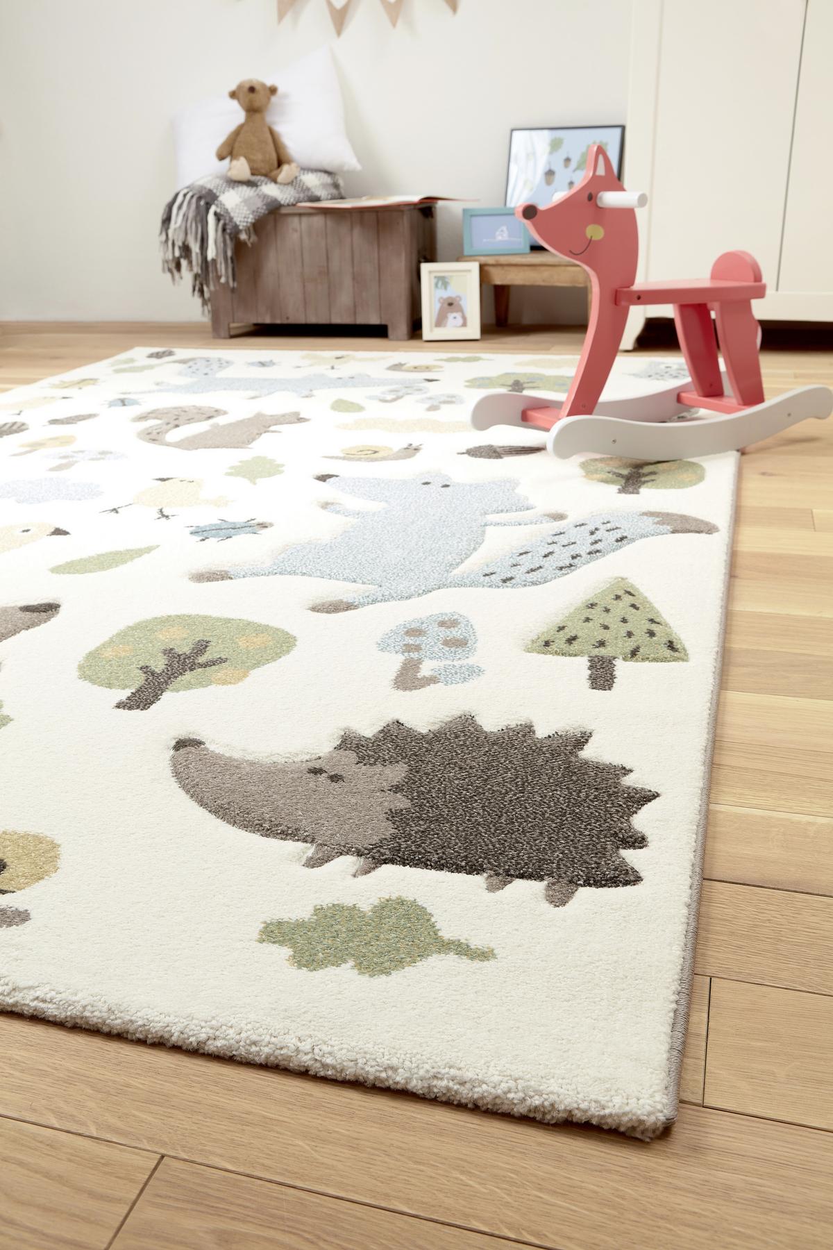 Kinderteppich Sigikid Forest - Multicolor, Trend, Textil (133/200cm) - Sigikid