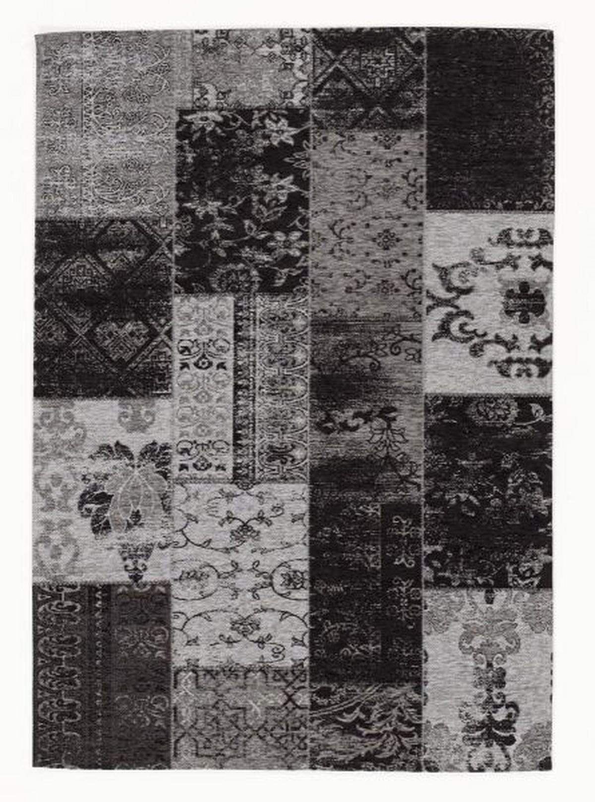 Vintage-Teppich Alanis Allover Grau 120x180 cm - Grau, LIFESTYLE, Textil (120/180cm) - Novel