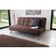 Schlafsofa Roma B: 179cm - Edelstahlfarben/Braun, Basics, Textil/Metall (179/84/96cm) - Ombra Schlafsofa Roma B: 179cm - Edelstahlfarben/Braun, Basics, Textil/Metall (179/84/96cm) - Ombra