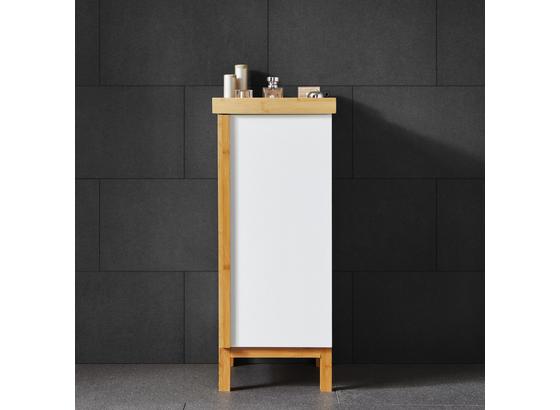 Skrinka Rico - prírodné farby/biela, Moderný, drevo (32/30,5/77cm) - Modern Living Skrinka Rico - prírodné farby/biela, Moderný, drevo (32/30,5/77cm) - Modern Living