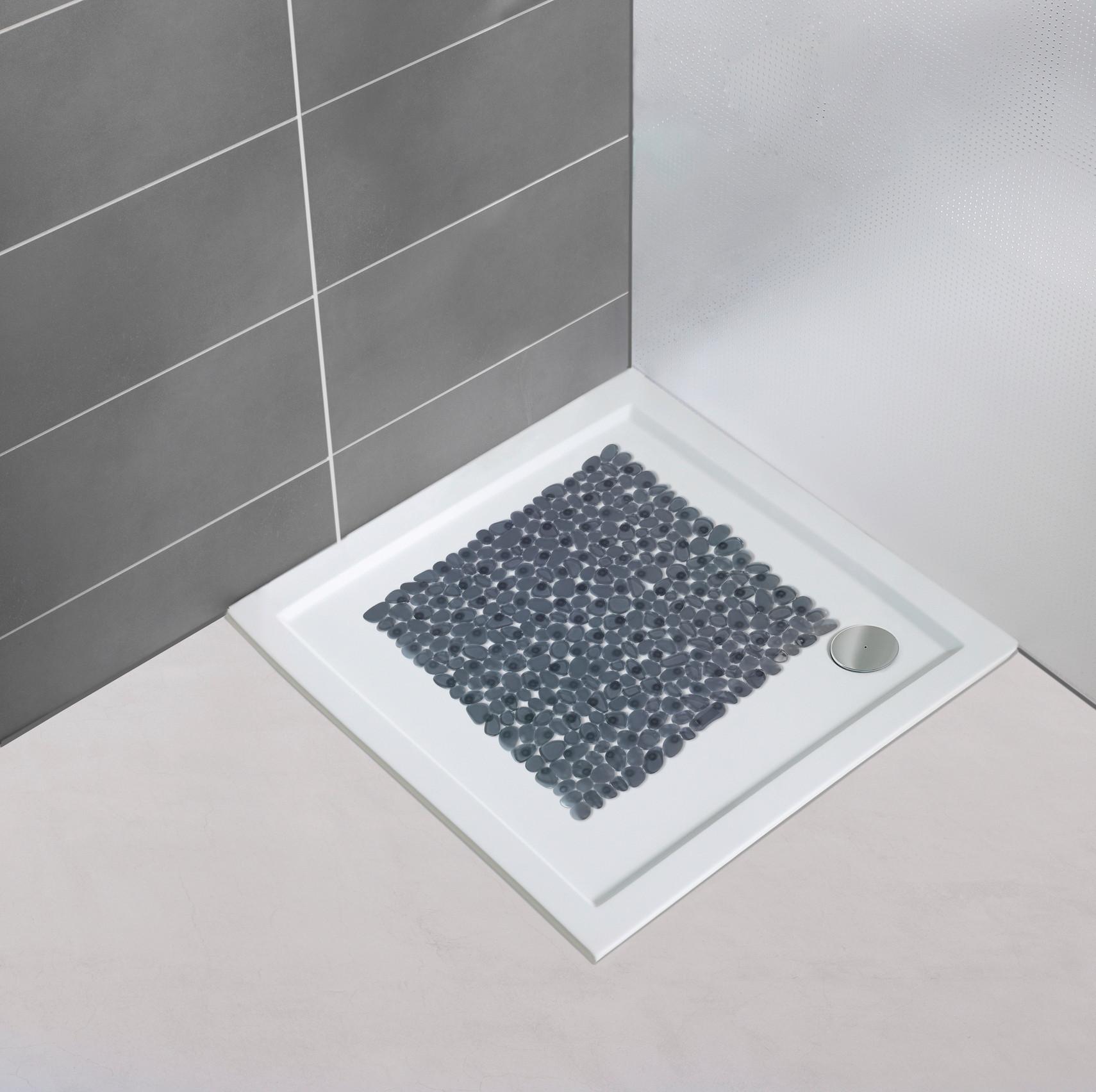 Badewanneneinlage Paradise 22500100 - Anthrazit, MODERN, Kunststoff (54/0,6/54cm) - Wenko