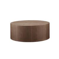 Couchtisch Walnussfarben D: 80 Cm - Walnussfarben, Design, Holzwerkstoff (80/80/30cm) - Livetastic