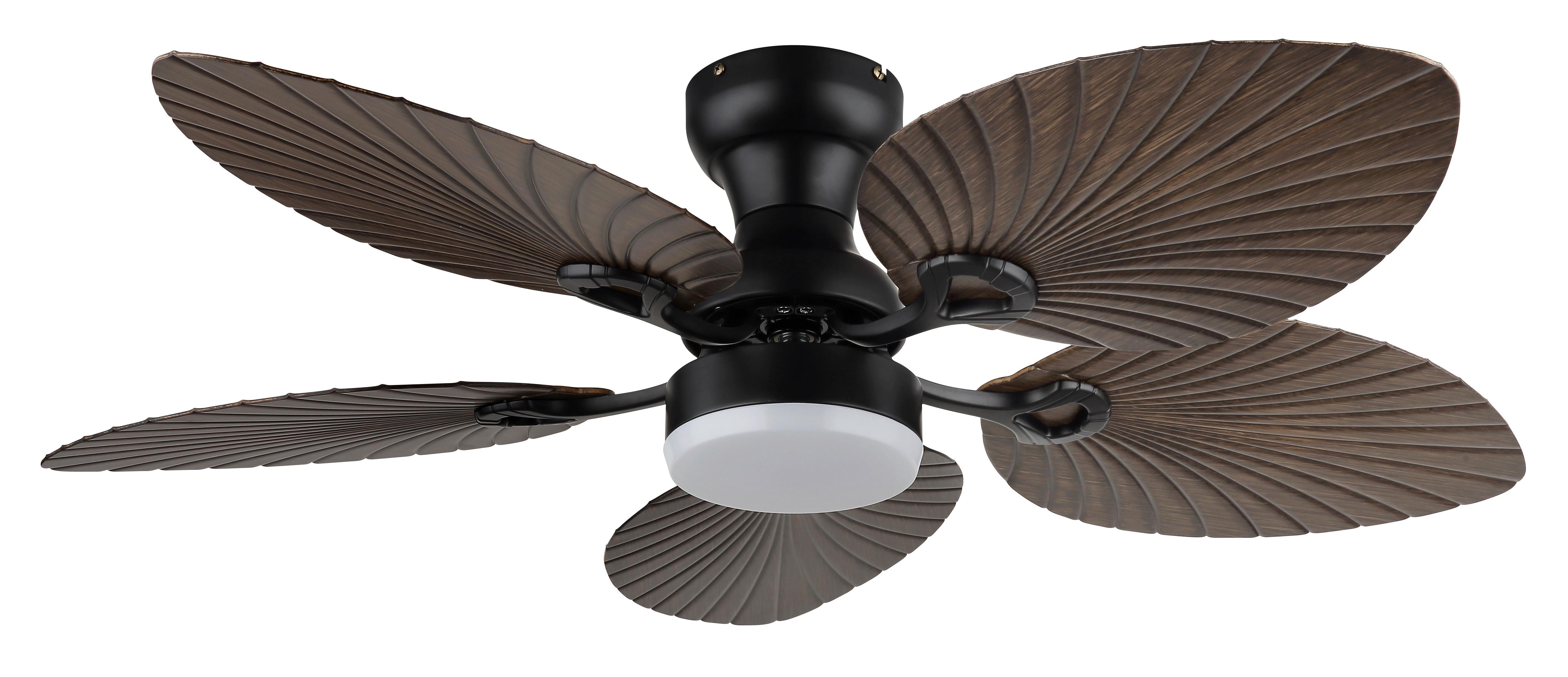 DECKENVENTILATOR Opal Schwarz D: 107 cm
