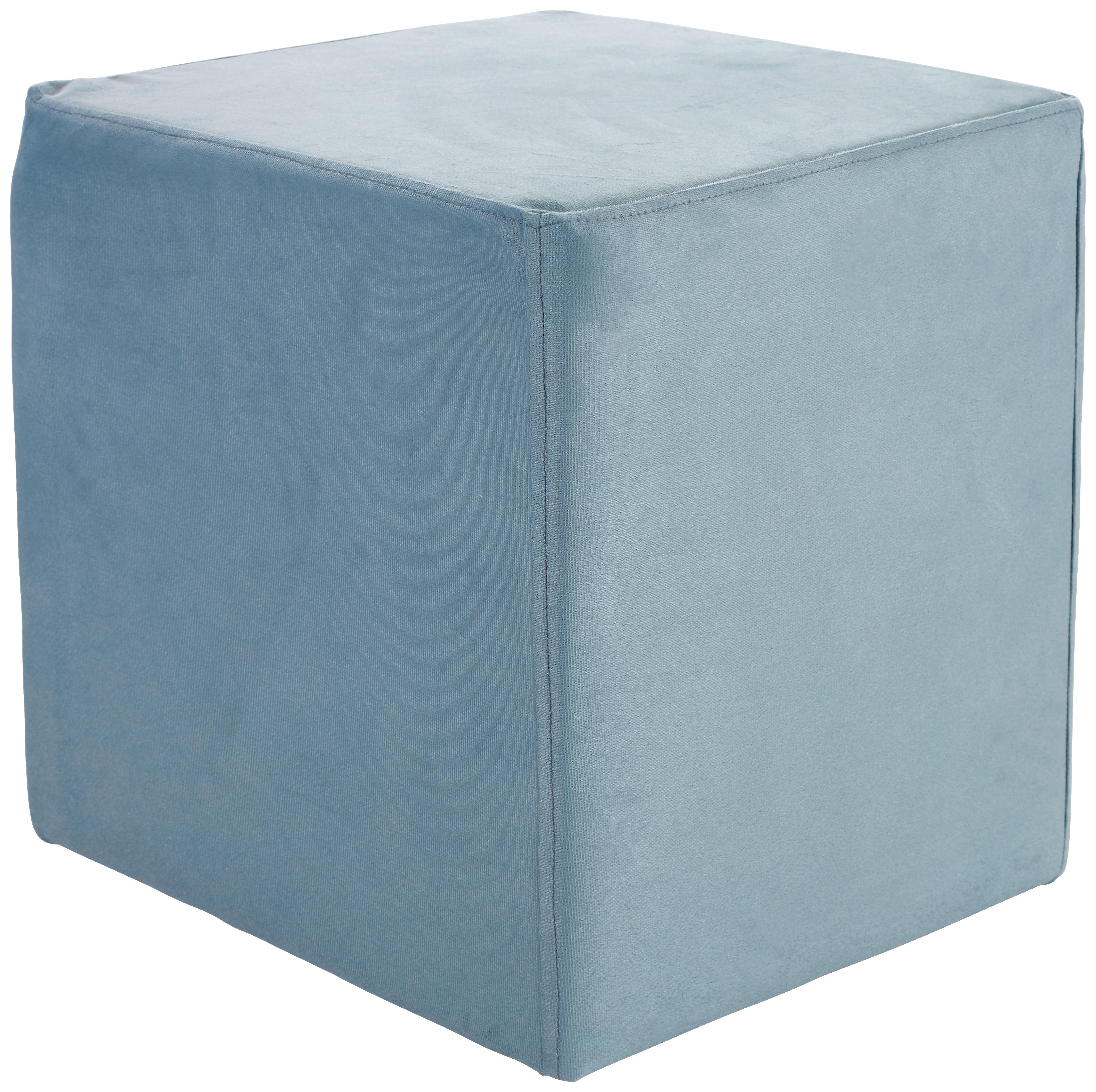 Ülőke Betty - mentazöld, Basics, textil (45/45/45cm)