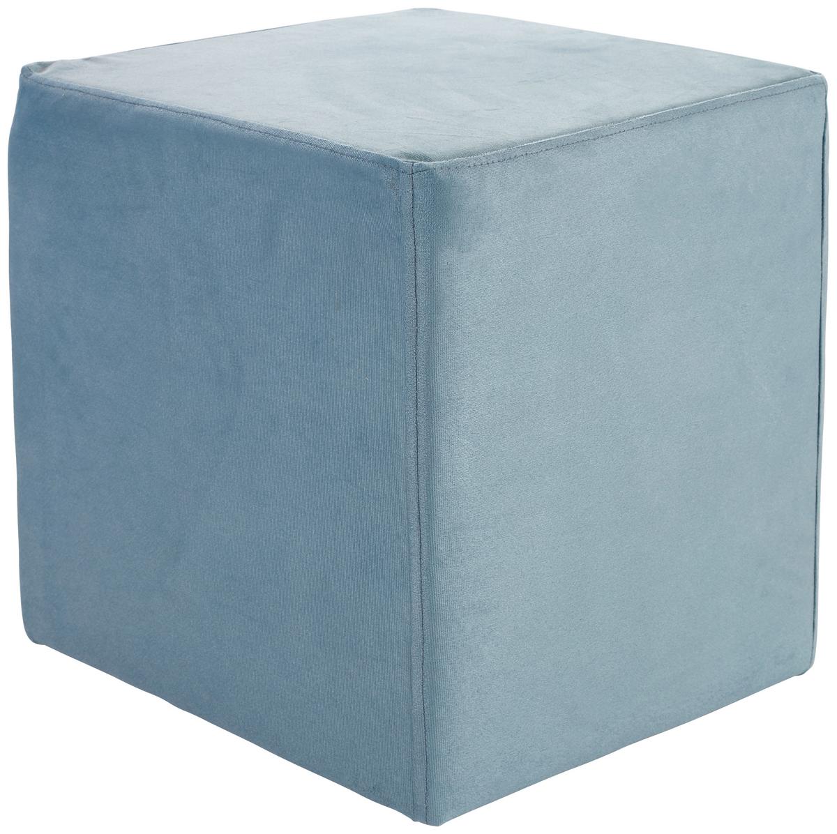Hocker Betty - Mintgrün, Basics, Textil (45/45/45cm) - Ondega