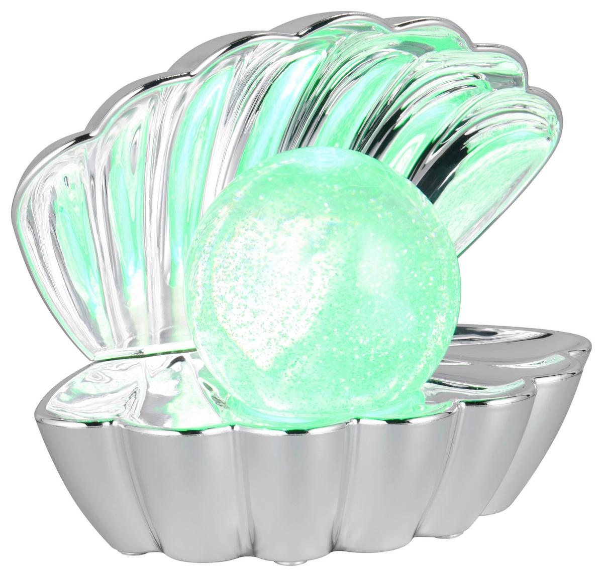 DEKORAČNÍ LED SVÍTIDLO ALFRED - barvy chromu, Moderní, plast (17,5/12,5/14,5cm) - Mömax