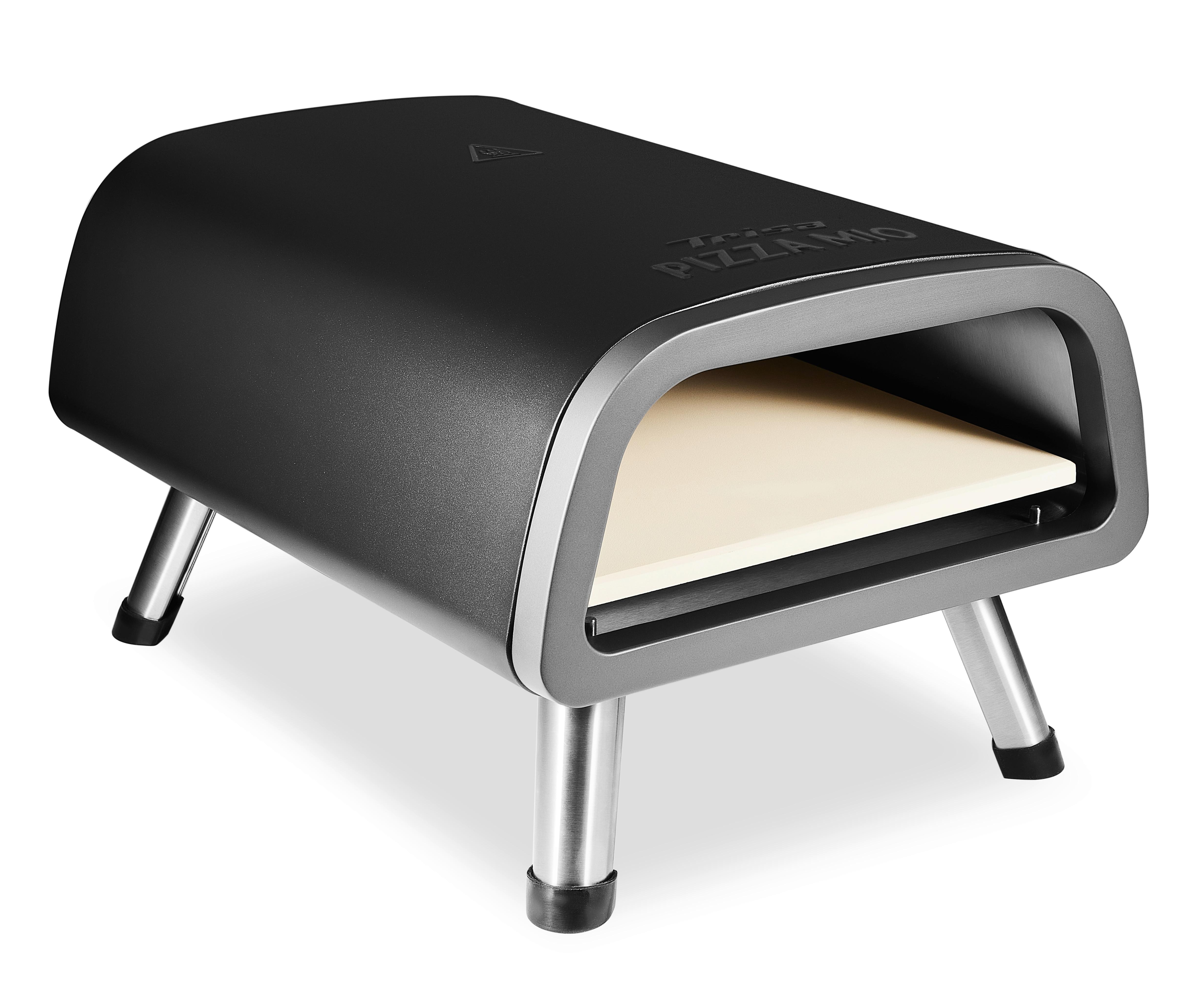 Pizzaofen Pizza Mio - Anthrazit, Trend, Metall (59/29,5/36cm) - Trisa Electronics