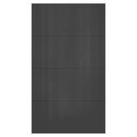 Schwebetür-Erweiterung Unit F. Normalhöhe B: 115 cm Anthrazit - Anthrazit, MODERN, Holzwerkstoff - Ondega