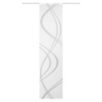 Flächenvorhang Tiberio Grau - Grau, Design, Textil (60/245cm) - Schmidt W. Gmbh