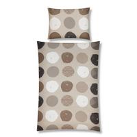 Renforce Bettwäsche 140x200 Cm Mirella Baumwolle Braun - Braun, MODERN, Textil (140/200cm) - Luca Bessoni