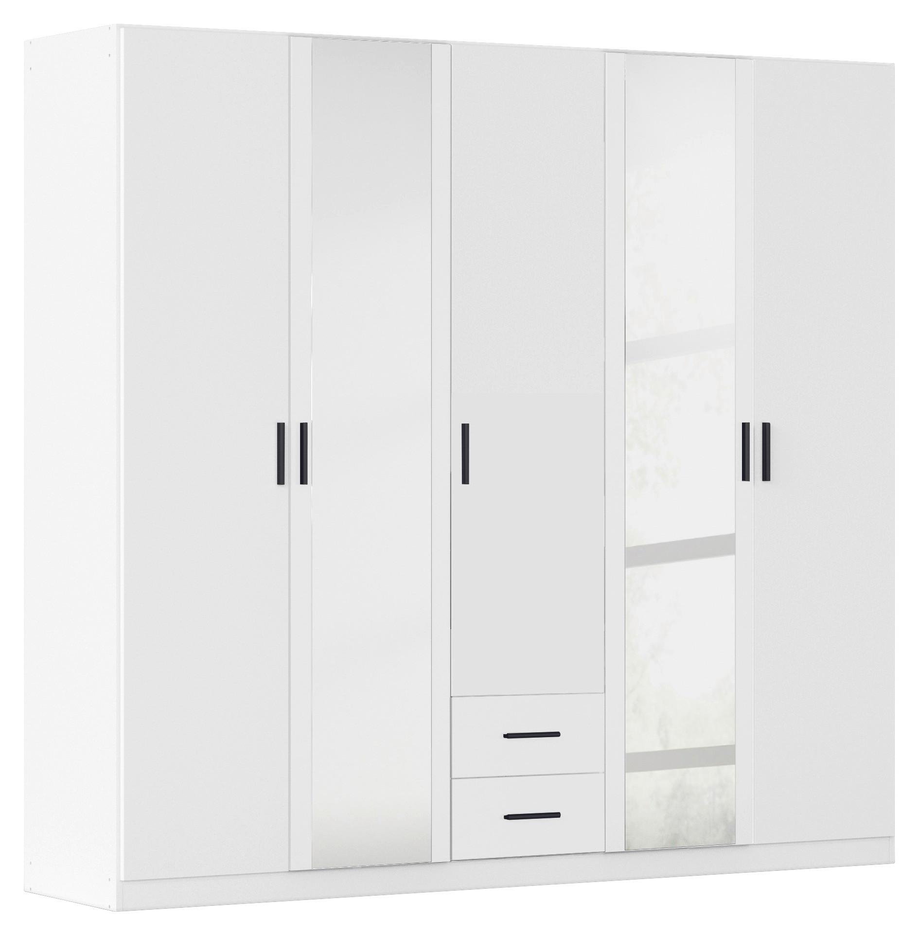 Kleiderschrank Despina - Weiß, KONVENTIONELL, Holzwerkstoff (226/210/54cm)