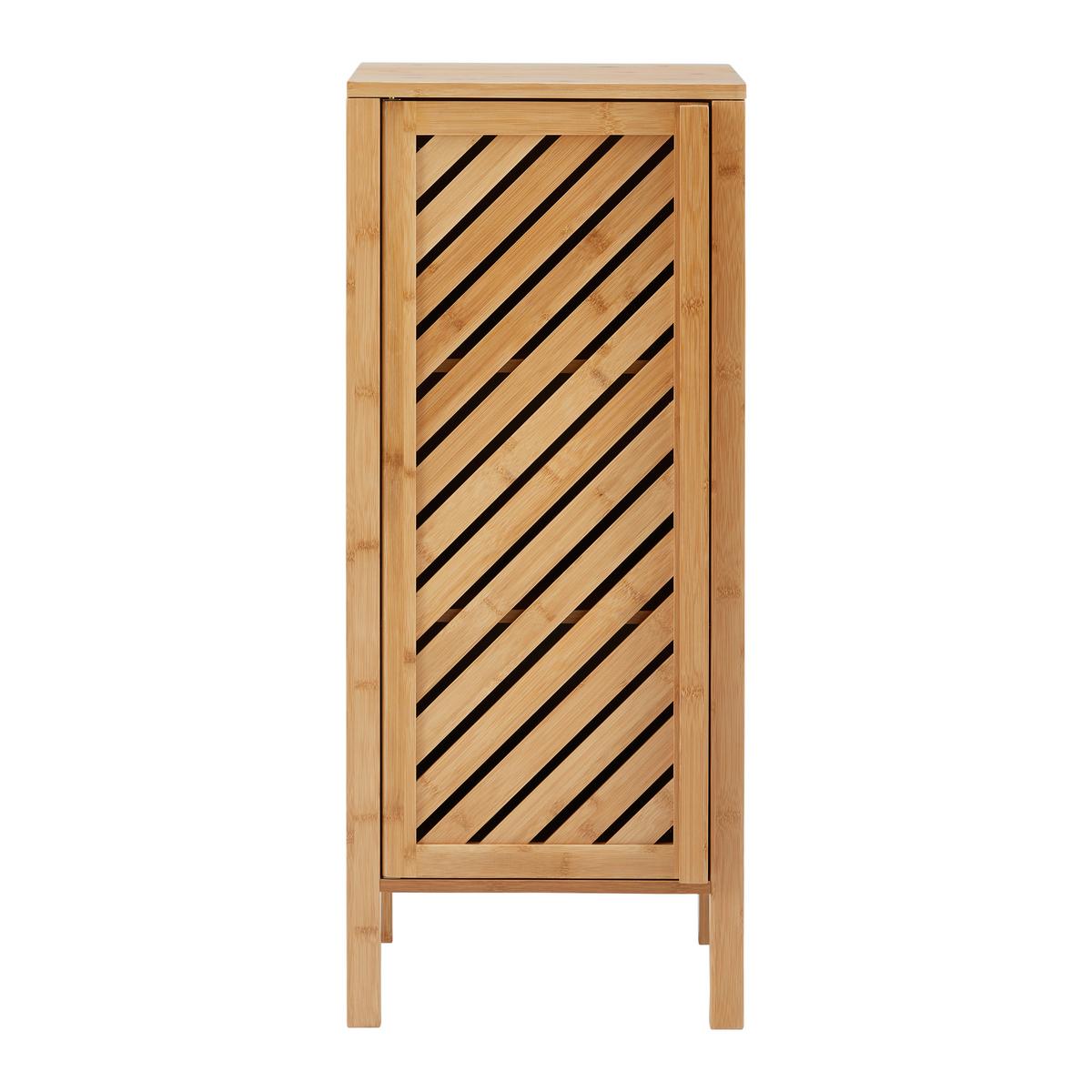 Regál do koupelny BONNY přírodní barvy - přírodní barvy, Moderní, přírodní materiály (35/85/36cm) - P & B
