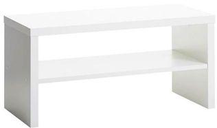 Stolek Na Elektroniku Lucie *cenový Trhák* - bílá, Basics, kompozitní dřevo (80/40/35cm)