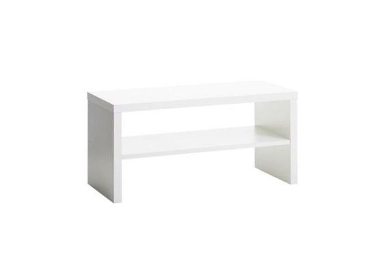 Tv Stolík Lucie *cenový Trhák* - biela, Basics, kompozitné drevo (80/40/35cm) Tv Stolík Lucie *cenový Trhák* - biela, Basics, kompozitné drevo (80/40/35cm)