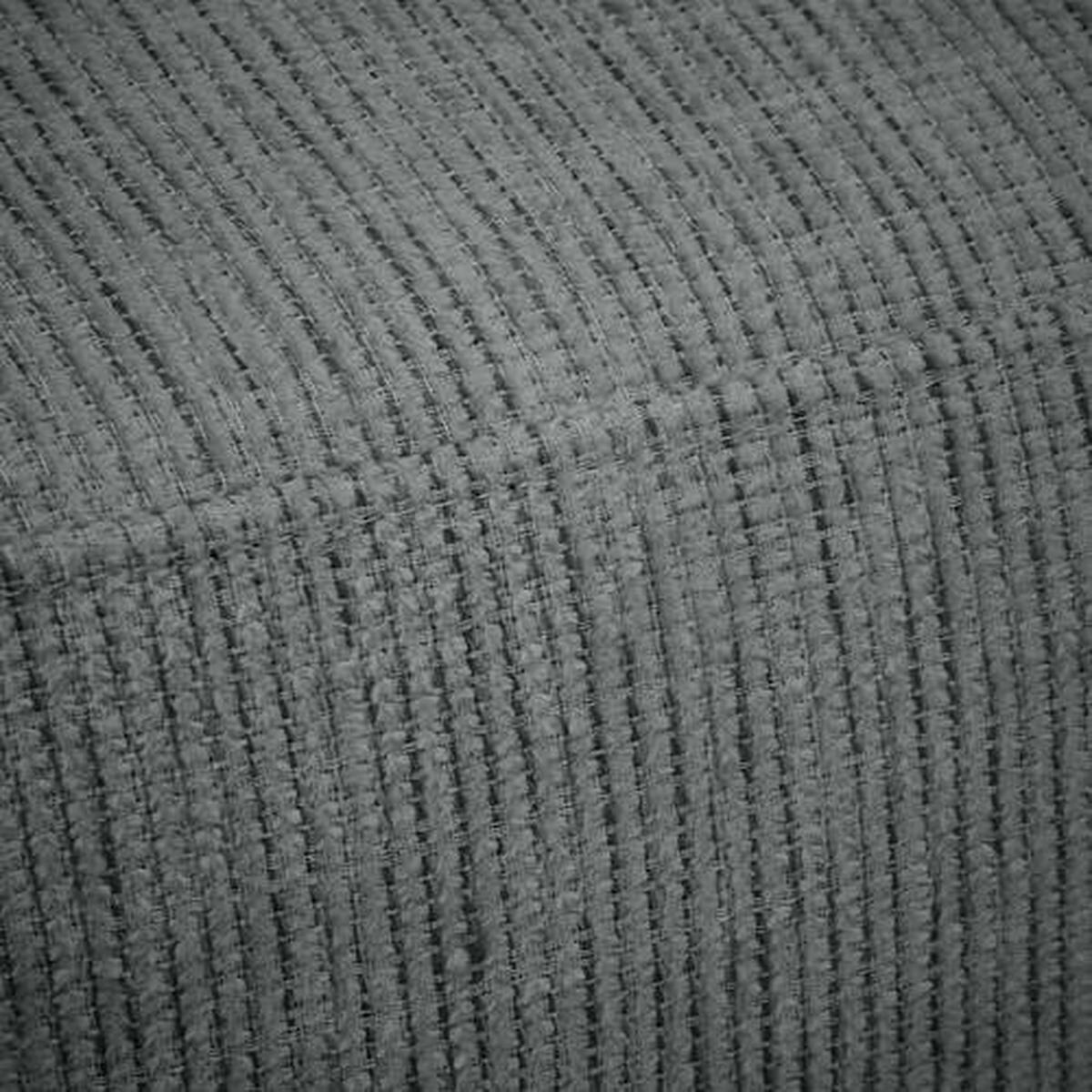 Chaiselongue Nello - Schwarz/Grau, KONVENTIONELL, Textil (93/73/171cm) - MID.YOU