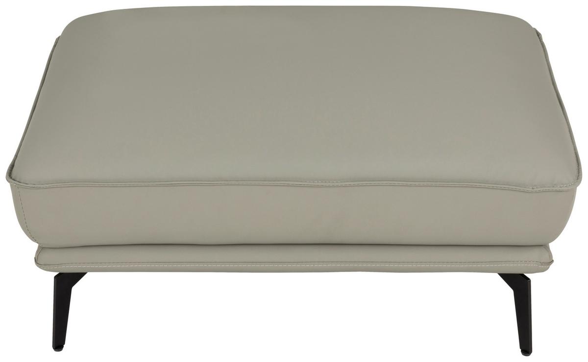 3-Sitzer-Sofa Daniele - Taupe/Schwarz, Design, Textil (289/84/92cm) - MID.YOU