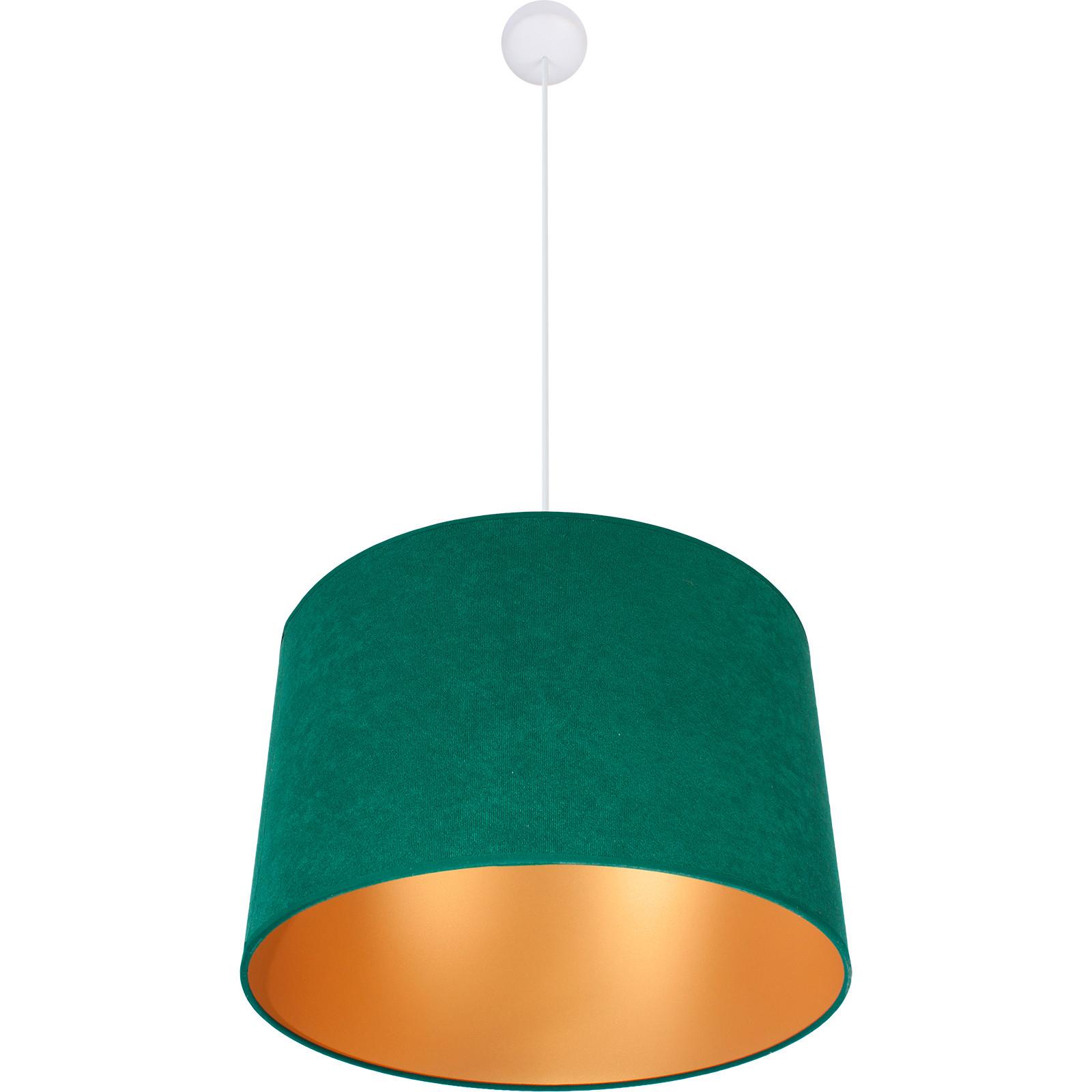 Hängeleuchte 8552253 Classic - Waldgrün - Waldgrün/Weiß, Basics, Holz (40/100cm)