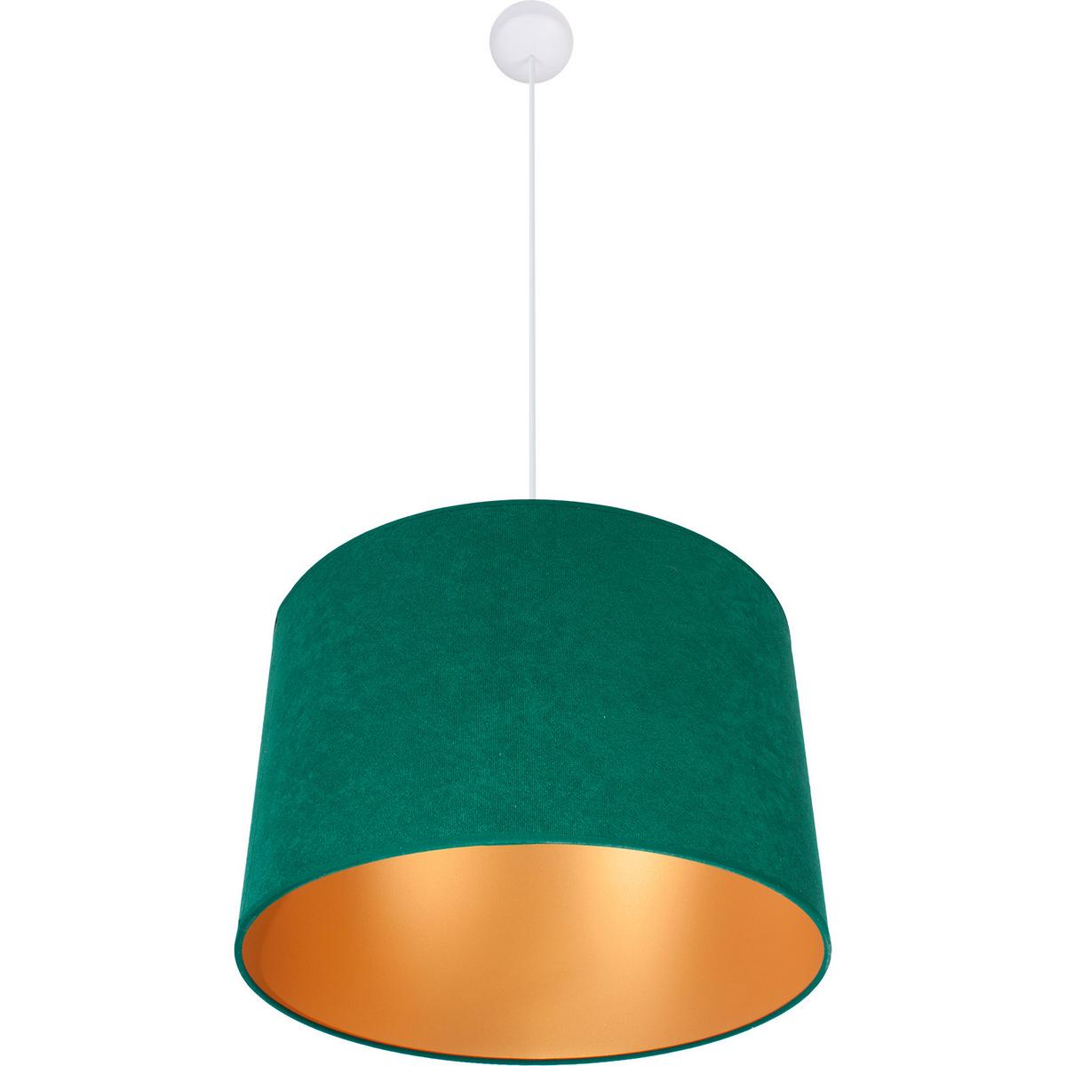 Hängeleuchte 8552253 Classic - Waldgrün - Waldgrün/Weiß, Basics, Holz (40/100cm)
