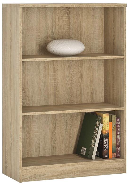 Regal 4-You B 74 cm, Eiche Dekor - Sonoma Eiche, MODERN, Holz (74/111,5/35,2cm)