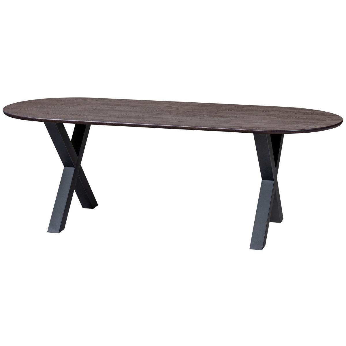 TISCHGESTELL Tablo Schwarz B: 79cm - Schwarz, MODERN, Metall (79/72/10cm) - Livetastic