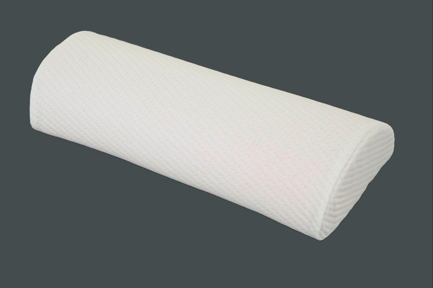 VANKÚŠ Bedrový vankúš, 50/20/10 cm - biela, Basics, textil (50/20/10cm)