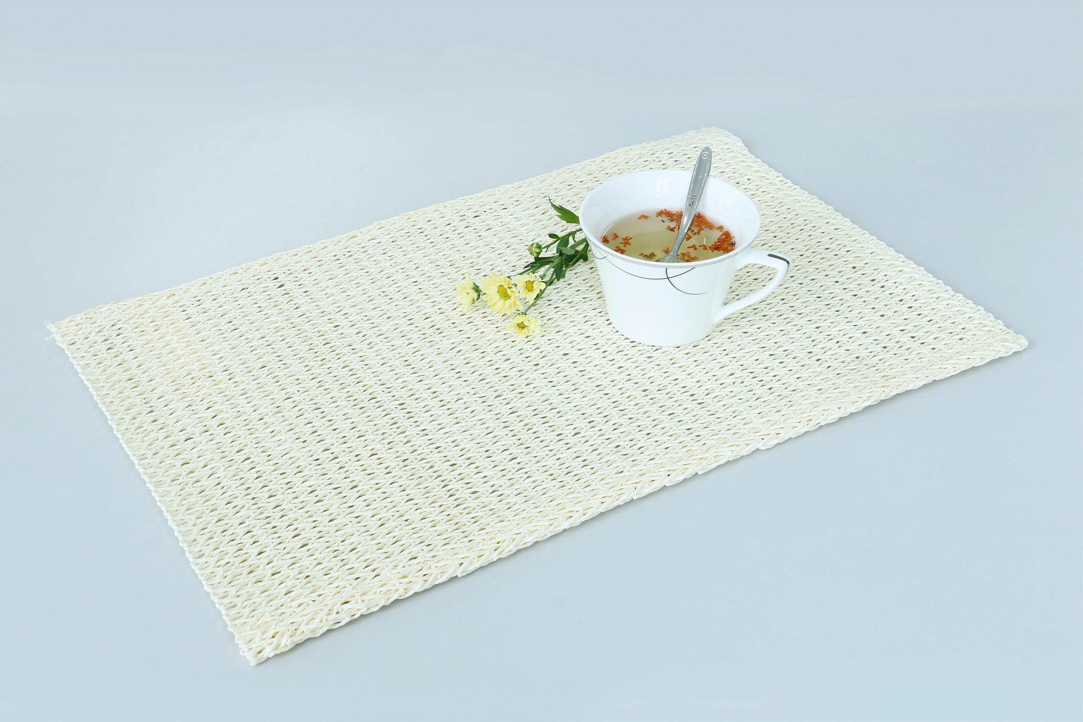 Tischset Meike - Naturfarben, MODERN, Papier/Textil (30/45cm) - Luca Bessoni