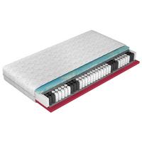 Taschenfederkernmatratze Live Marble 80x200 cm H2 H: 17 cm - Weiß, Textil (80/200cm)