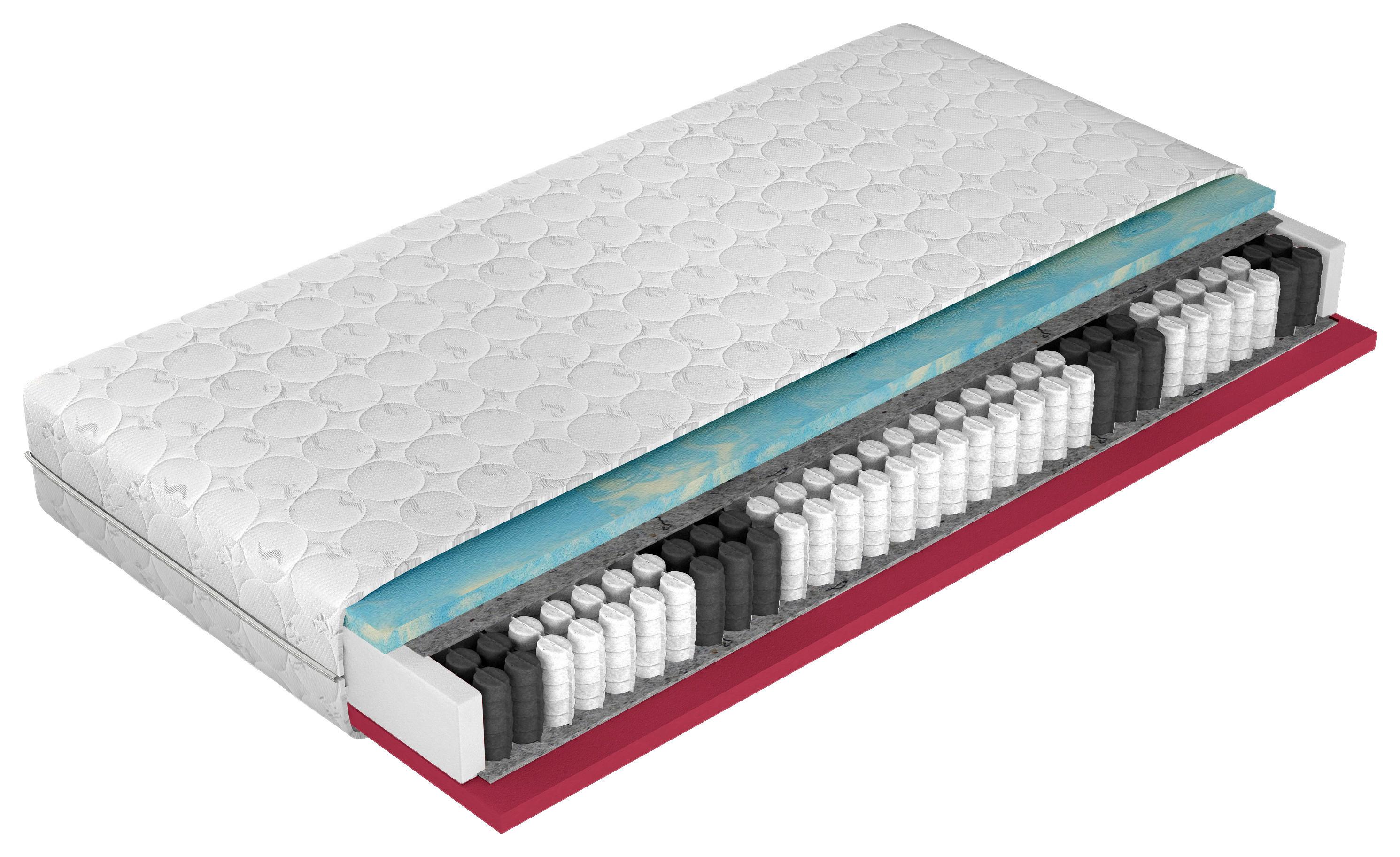 Taschenfederkernmatratze Live Marble 180x200 cm H2 H: 17 cm