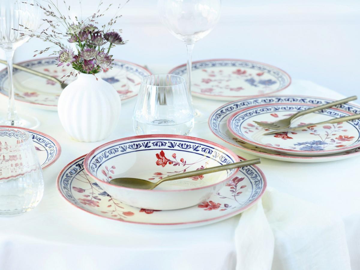 Kombiservice Cottage Multicolor 16--Teilig - Multicolor, Basics, Keramik - Creatable