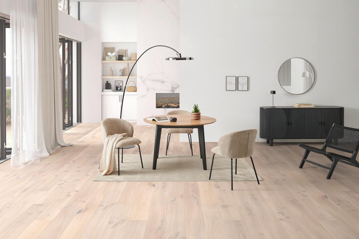 Ausziehtisch Paco 120 Az 120-200x74x120 cm Eichefarben - Eichefarben/Schwarz, KONVENTIONELL, Holz/Holzwerkstoff (120-200/120/74cm) - MID.YOU