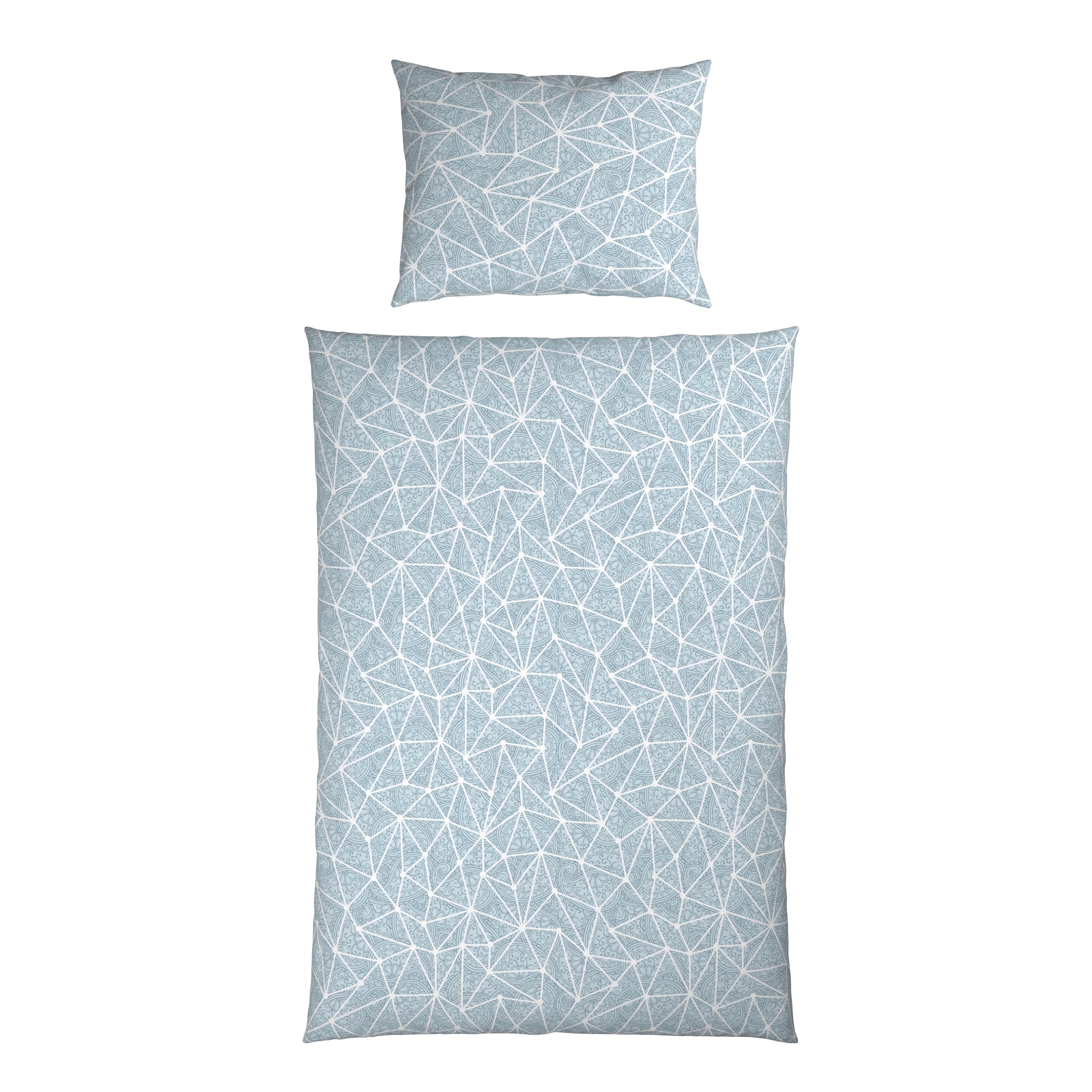 Bettwäsche Vancouver - Blau, MODERN, Textil - Luca Bessoni