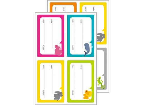Etiketten Schulstart - Papier (19,5/11/0,1cm) Etiketten Schulstart - Papier (19,5/11/0,1cm)
