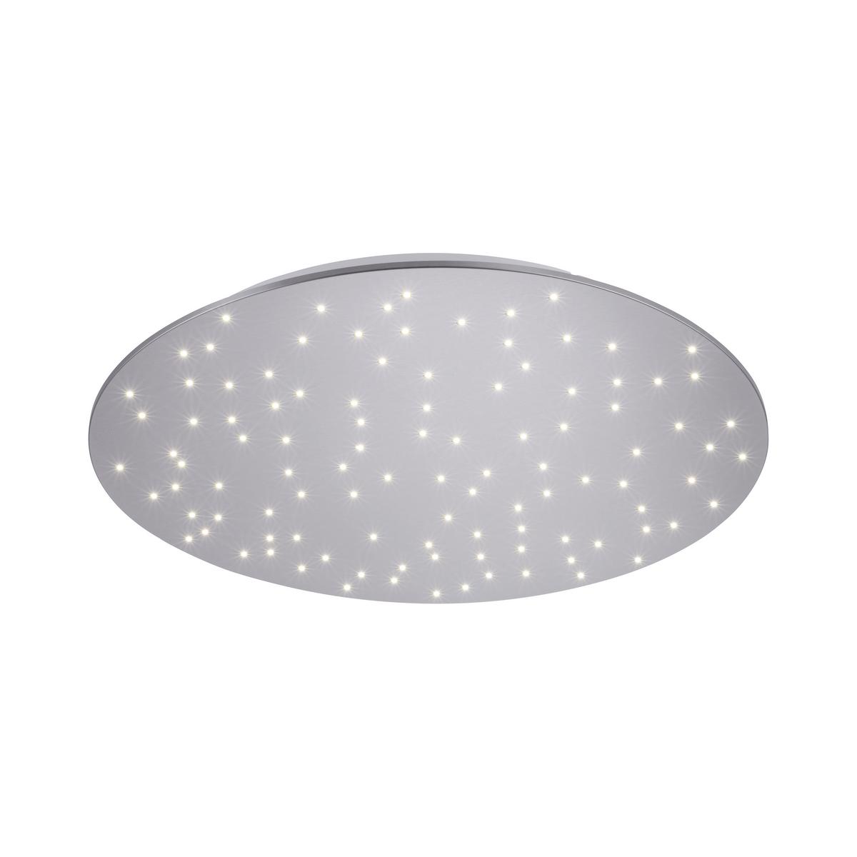 LED-Deckenleuchte Sparkle Ø 48 cm mit Farbwechsler - Silberfarben, Design, Metall (48/4cm)