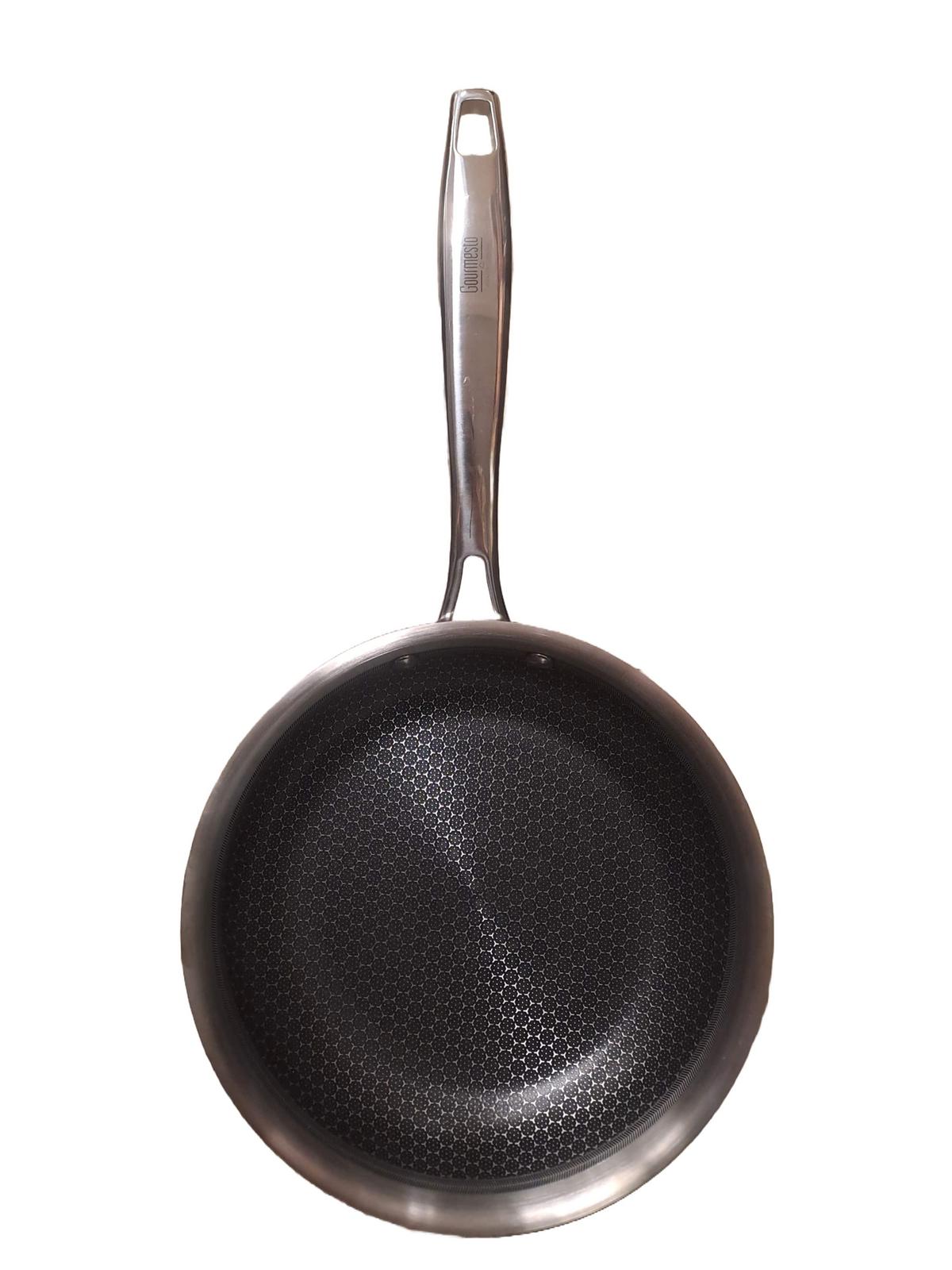 Pánev na smažení P/V: 20/4 CM - barvy nerez oceli, Moderní, kov (20/4cm) - Gourmesto