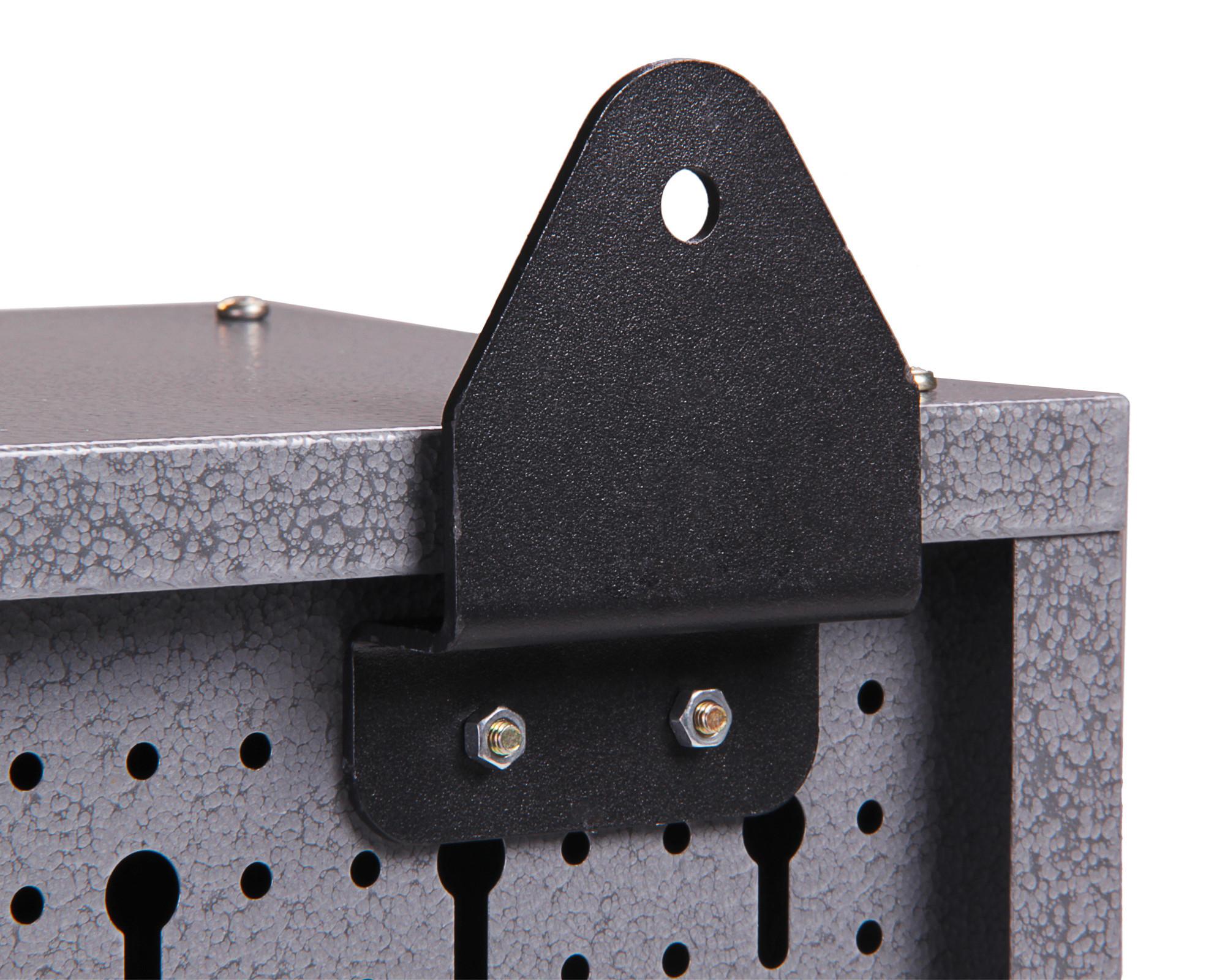 Werkbank-set Entdecker Echtholz/stahl B: 120 Cm - Anthrazit/Grau, Basics, Holz/Metall (120/205/60cm)