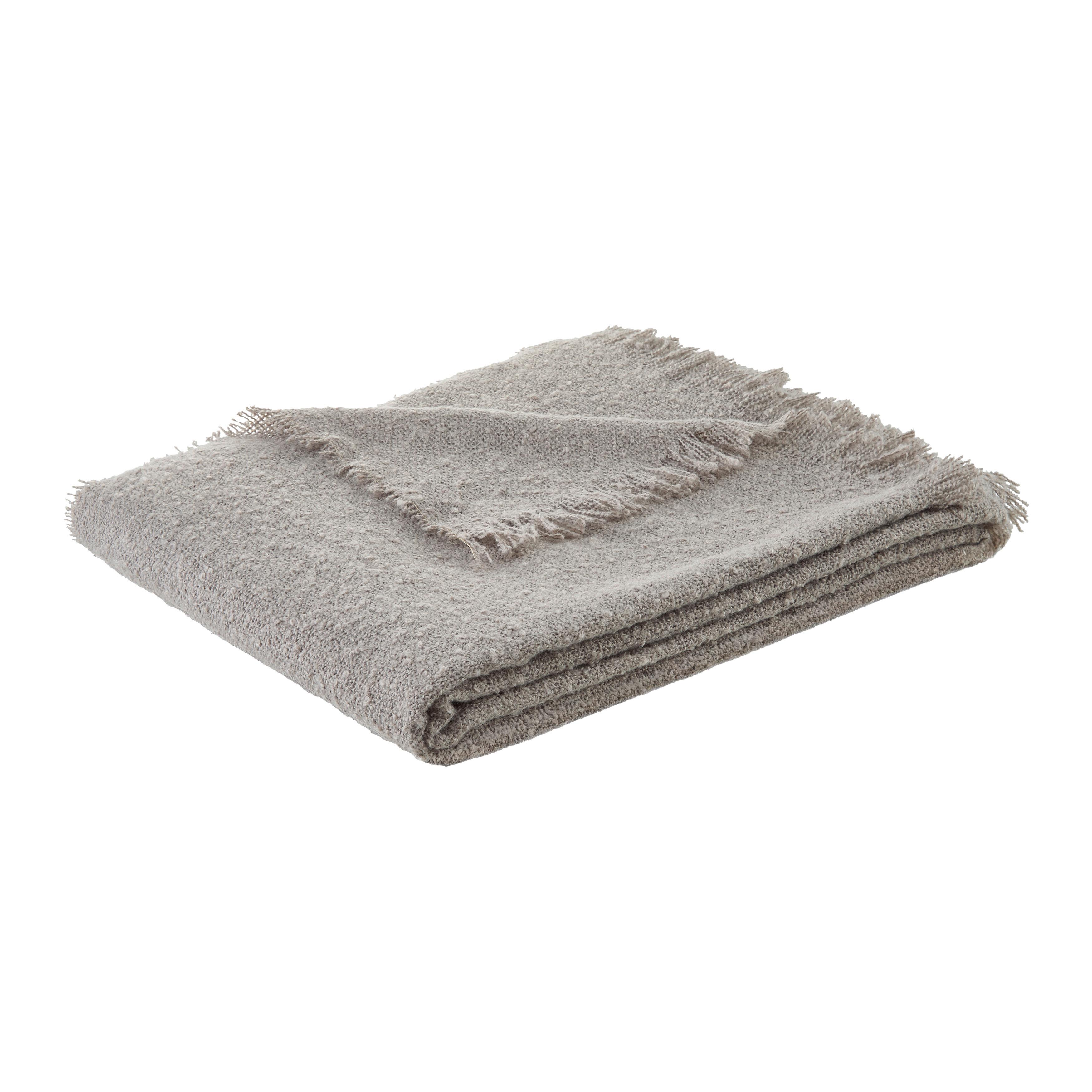 MÄKKÁ DEKA BIRTE - hnedá, textil (130/170cm) - Mömax