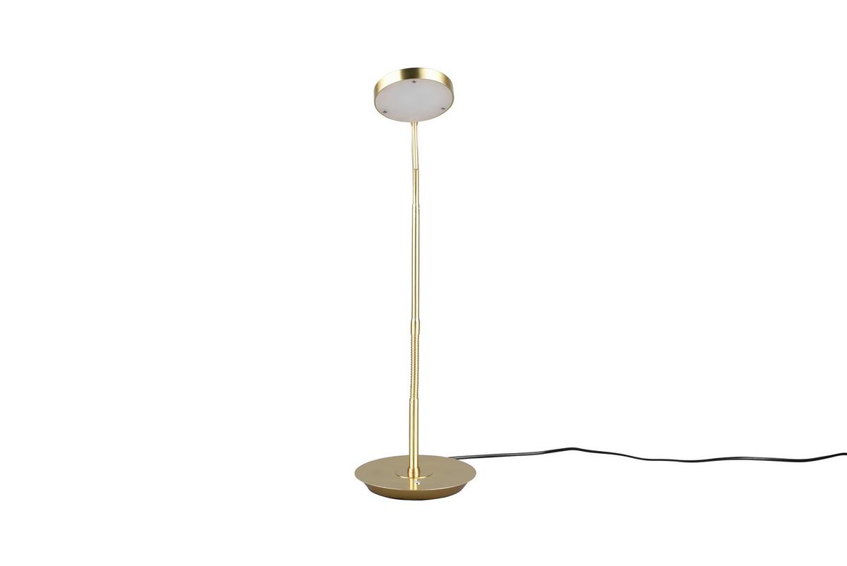 Led-schreibtischlampe Dimmbar Messingfarben 4-Fach Schaltbar - Basics (57/19/46cm) - Trio Leuchten