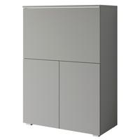 Sekretär Vera 90 Grau B: 90cm - Grau, Design, Holzwerkstoff (90/125,1/42cm) - P & B
