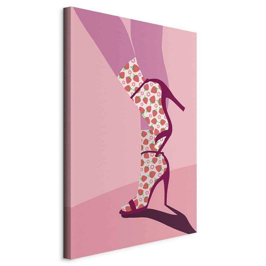 LEINWANDBILD Altrosa Pink B: 40 cm