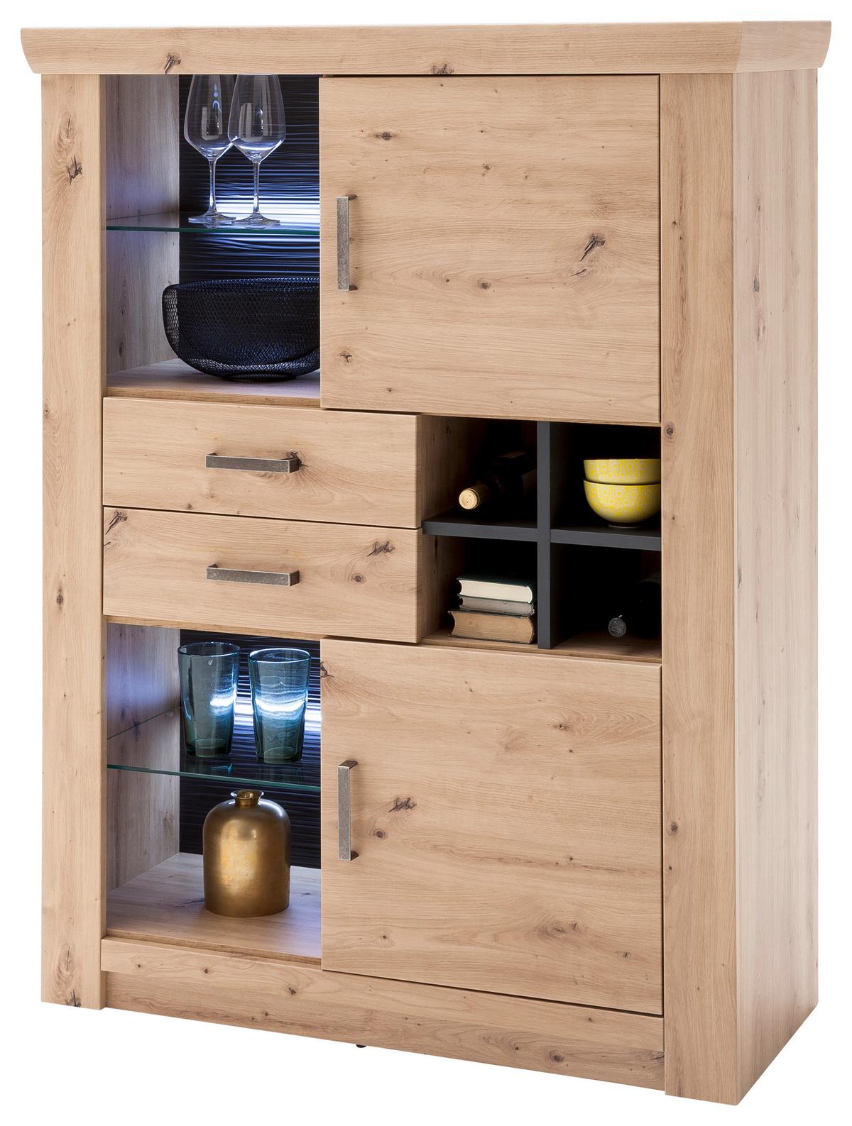 Einlegebodenbeleuchtung 2er Set Meran 3 W Led - Design, Kunststoff (30/2/2cm) - Livetastic