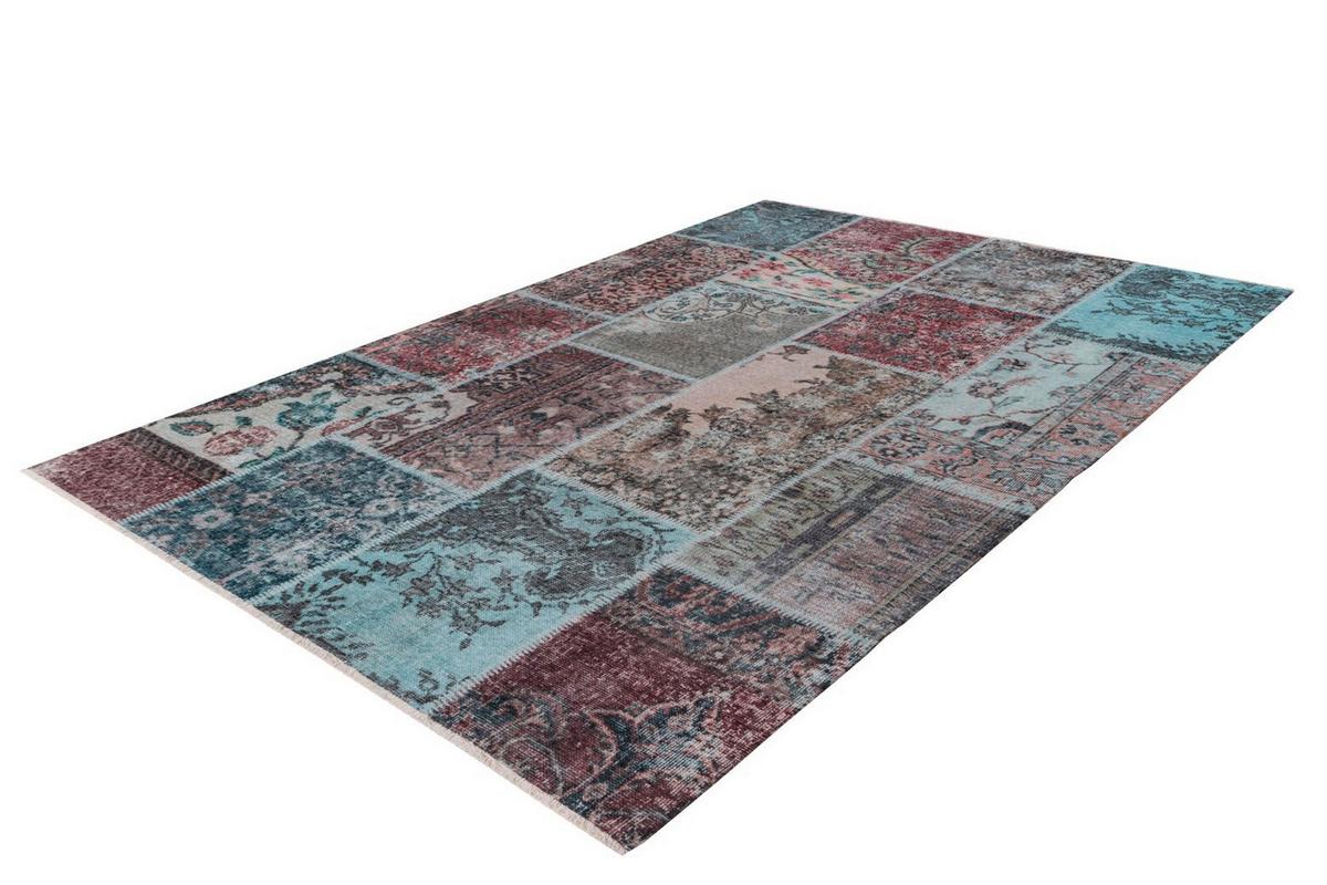 Flachwebteppich Toska 225 Multi/Rot, 80x150 cm - Rot, KONVENTIONELL, Textil (80/150cm)