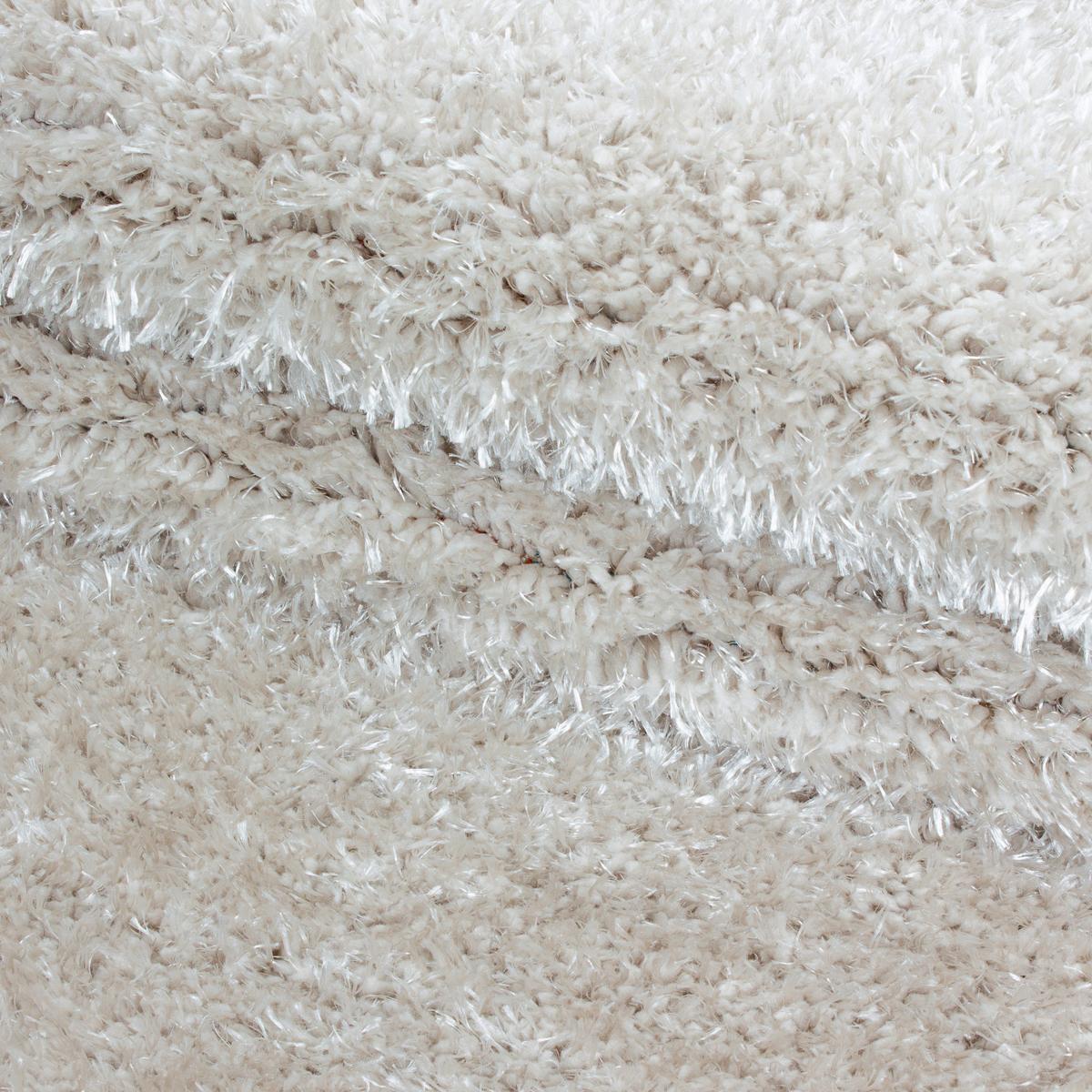Hochflor Teppich Naturfarben Naturfaser Brilliant 120x170cm - Naturfarben, Basics, Textil (120/170cm)