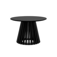 Couchtisch Garle Mdf Schwarz, B: 60 Cm - Schwarz, Trend, Holzwerkstoff (60/44/60cm)