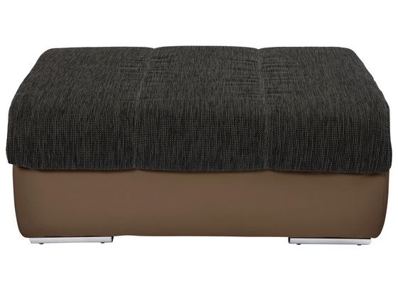 Taburet Multi - hnědá, Moderní, textil (100/43/80cm) Taburet Multi - hnědá, Moderní, textil (100/43/80cm)